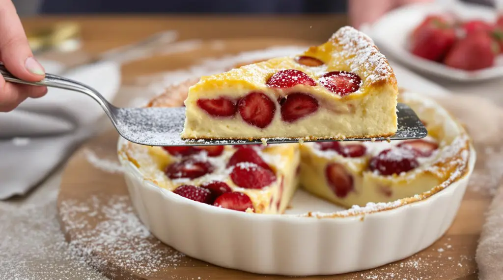« J’ai trouvé le dessert léger qui a l’allure d’une pâtisserie pro » : le clafoutis aux fraises, simple, printanier et bluffant