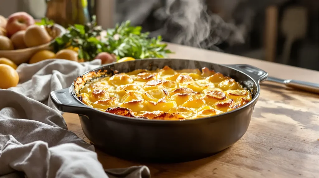 Marre des quiches ? Testez ce clafoutis pommes de terre-thon : un plat fondant, prêt en 5 minutes