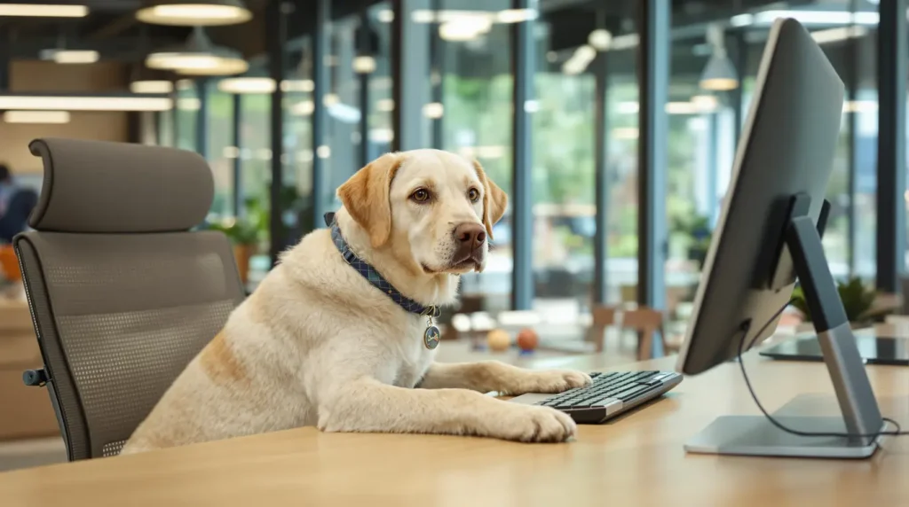 Peut-on amener son chien au travail en toute légalité ?